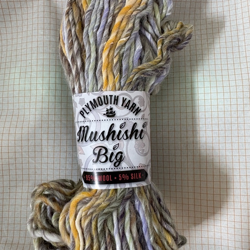 Plymouth Yarn Mushishi Big Multicolor Wool-Silk Skein